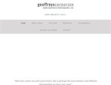 Tablet Screenshot of geoffreyscorporate.com